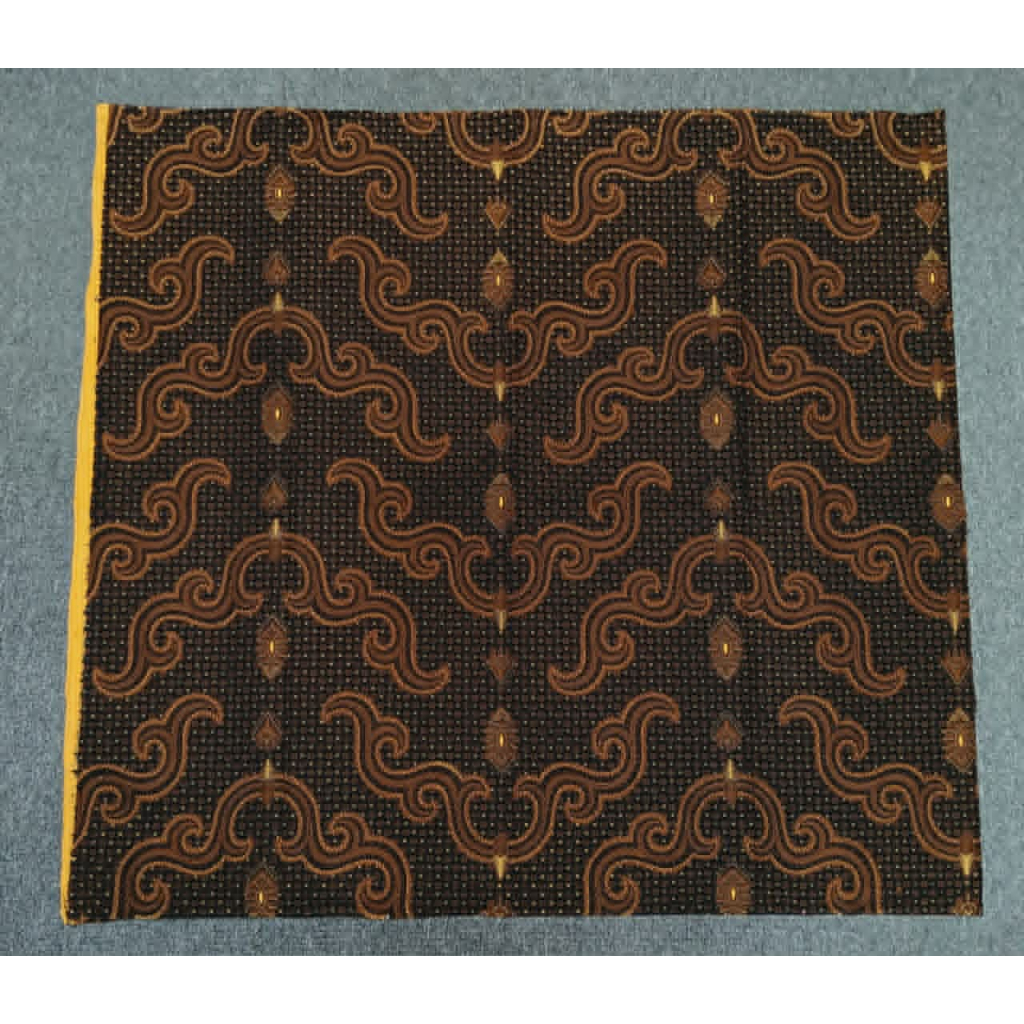Kain Batik Solo Katun Cabut Premium Jarik Lawasan Sogan Klasik 2,4x1,1 Print Mtr Motif Truntum Gurdo
