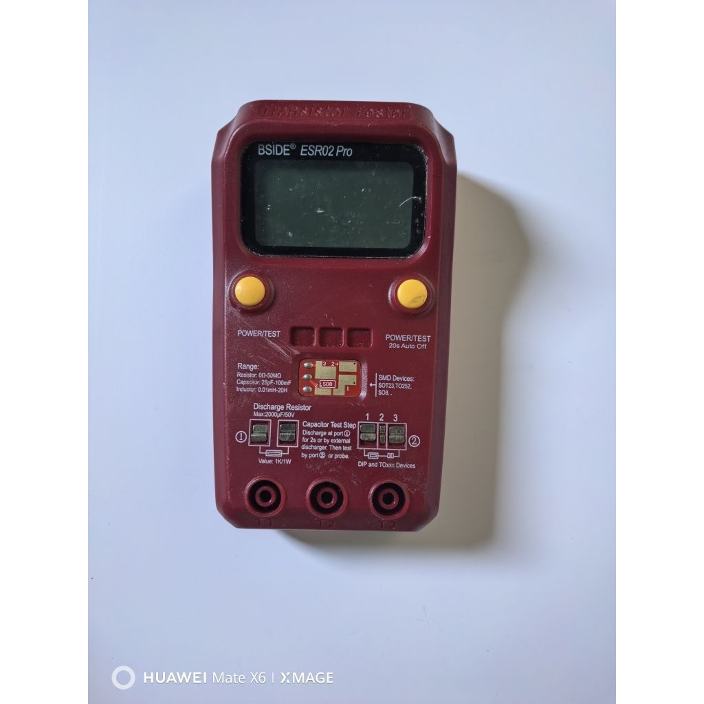 esr meter pro bside esr02 pro digital transmitor smd tester dioda triode multitester