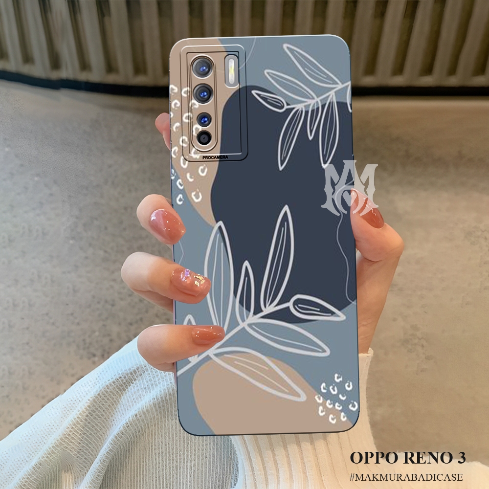 Case Oppo Reno 3 4G - Oppo A91 Cassing Handphone Aesthetic - Silikon Tpu - Case Hp Karakter