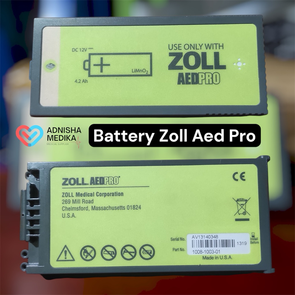 Battery Zoll Aed Pro / Batre aed zoll pro / aed battert zoll pro