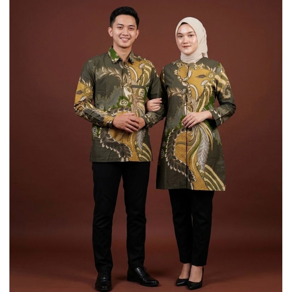 Batik Cantik - MELISA | Batik couple mewah premium |Batik sarimbit |batik wanita |Batik Pria nyaman 