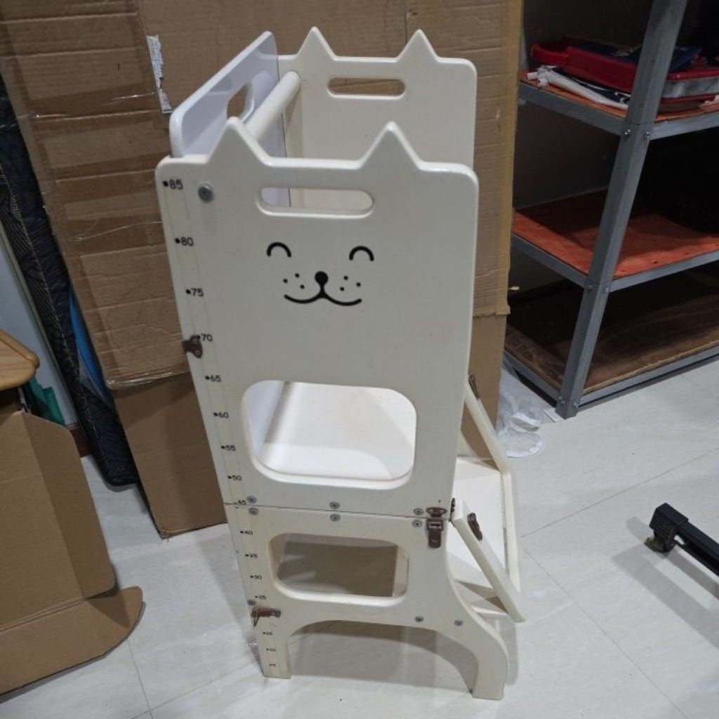 PRELOVED ladder kursi tangga anak learning tower Helper Tower | Kitchen Step Stool | Learning Tower 