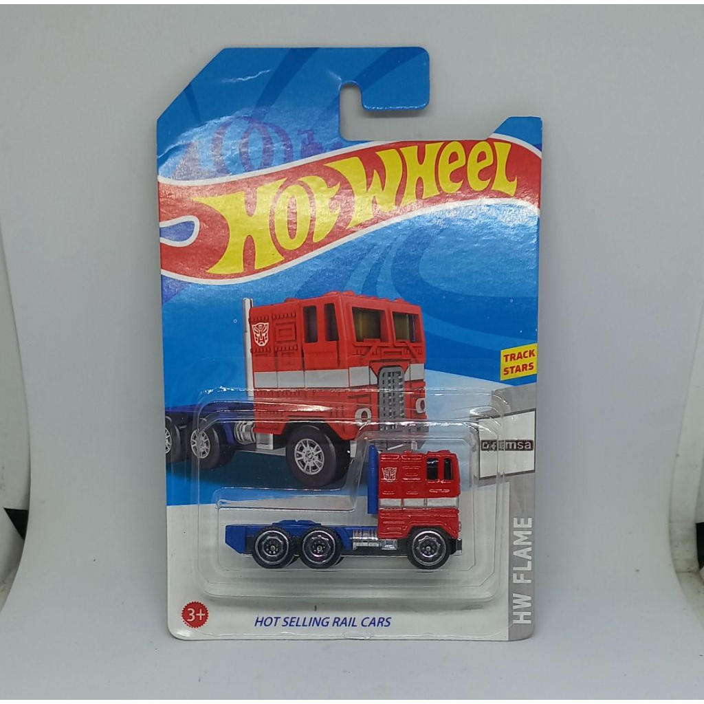 bukan hot wheels original transformers optimus prime truck diecast (t)