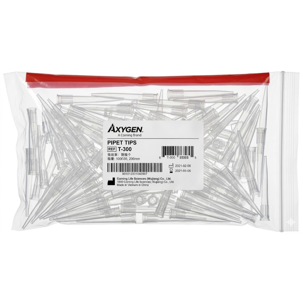 Pipet tips Clear  Axygen T300