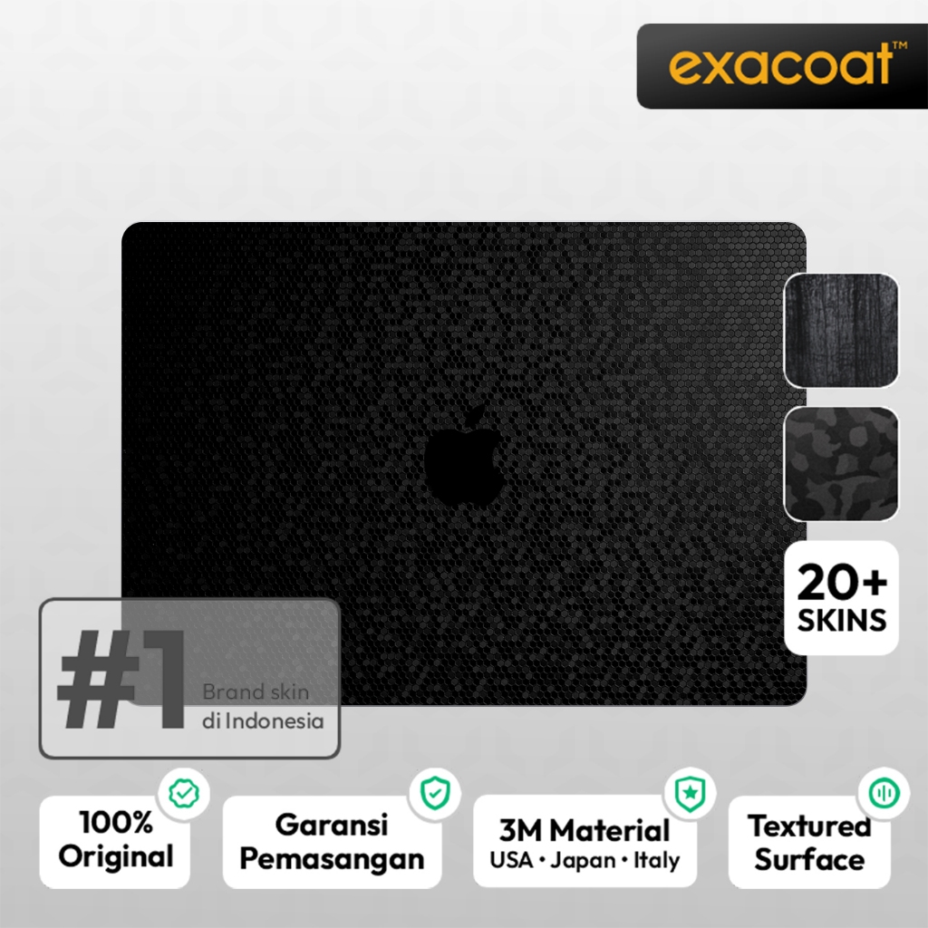 [EXACOAT] Macbook Air 13" M1 Premium 3M Skin / Garskin
