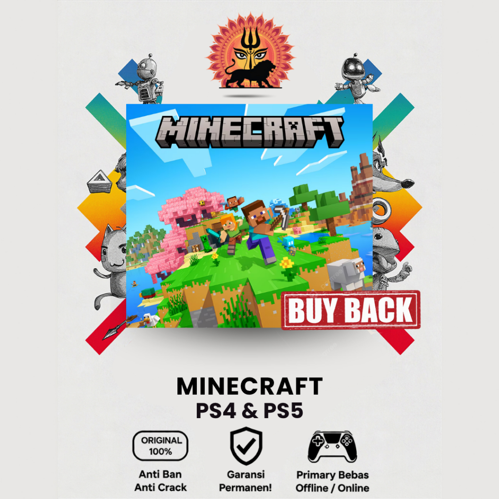 Minecraft  - PS4 - PS5 - Playstation Game