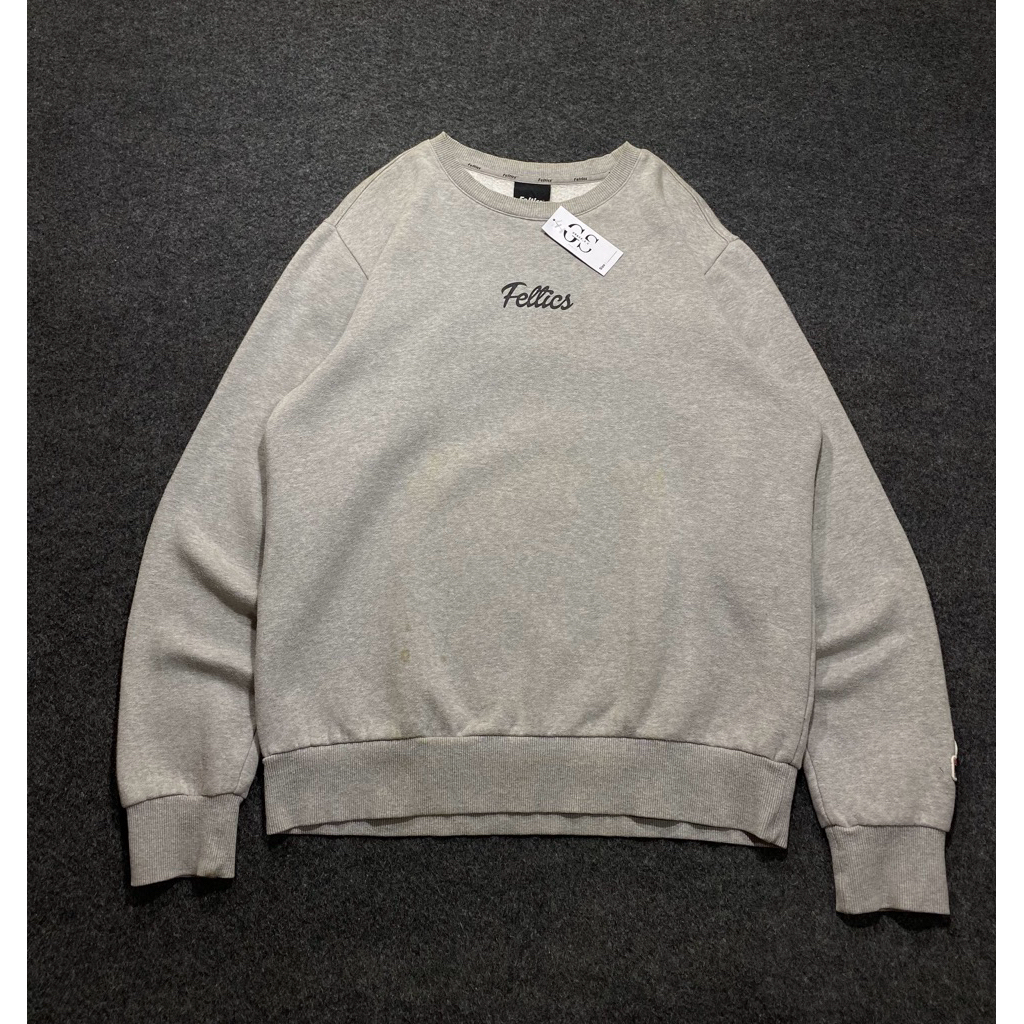 CREWNECK FELTICS SECOND / SWEATER FELTICS LOGO SCRIPT