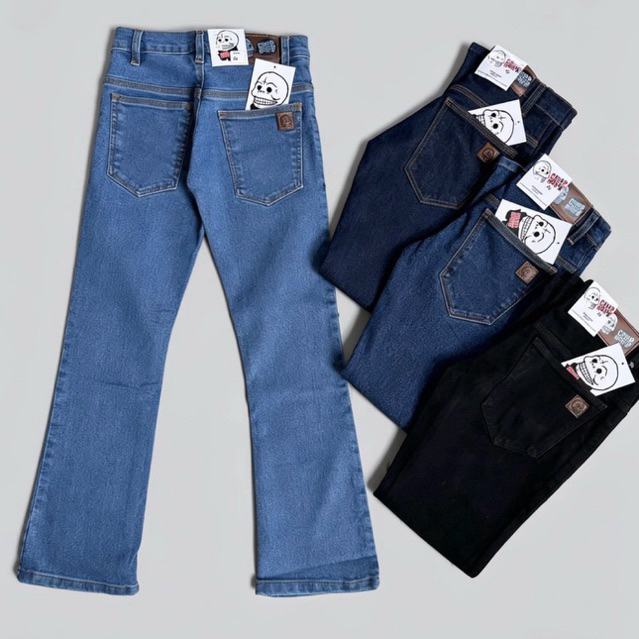 Arjuna jeans Celana Anak Model Cutbray Manies 7-16 Tahun