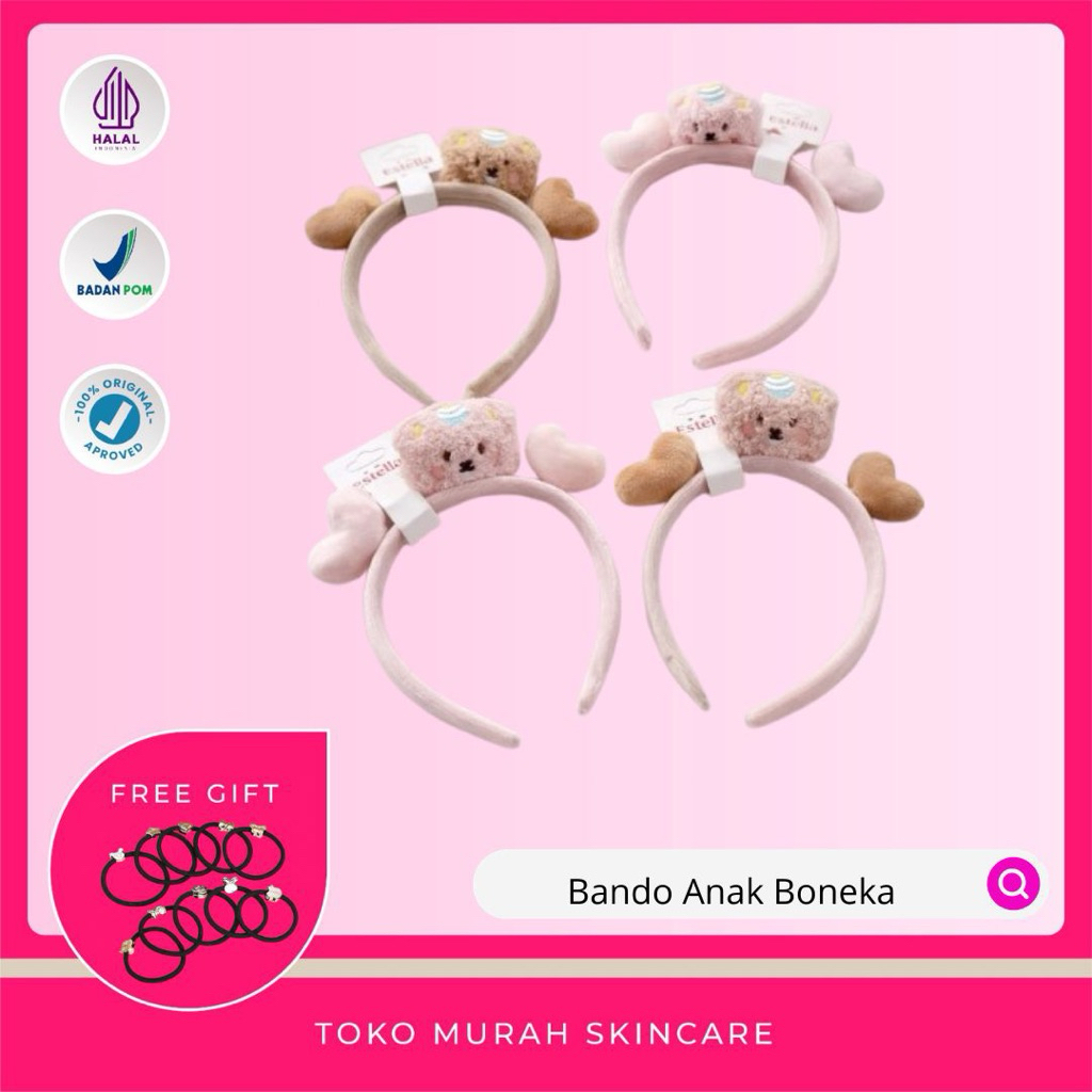 Bando Anak Boneka|Bando Boneka|Bando Anak|Bando Bulu|Bando Anak