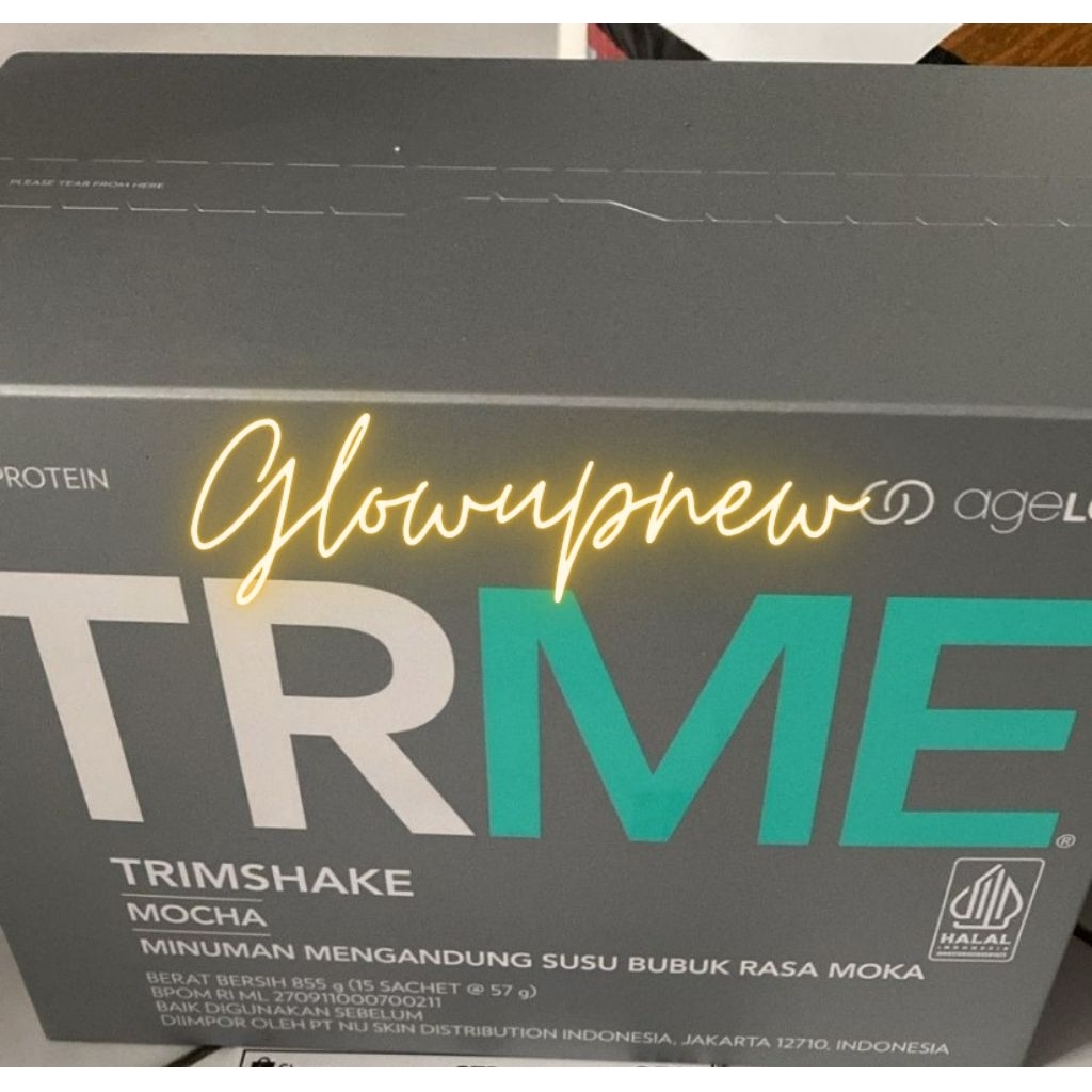 1 Box Trimshake® Susu Protein TRME Rasa Vanilla, Mocha, Coklat Trimshake® NuSkin® Ed 2027 1 Box 15 S