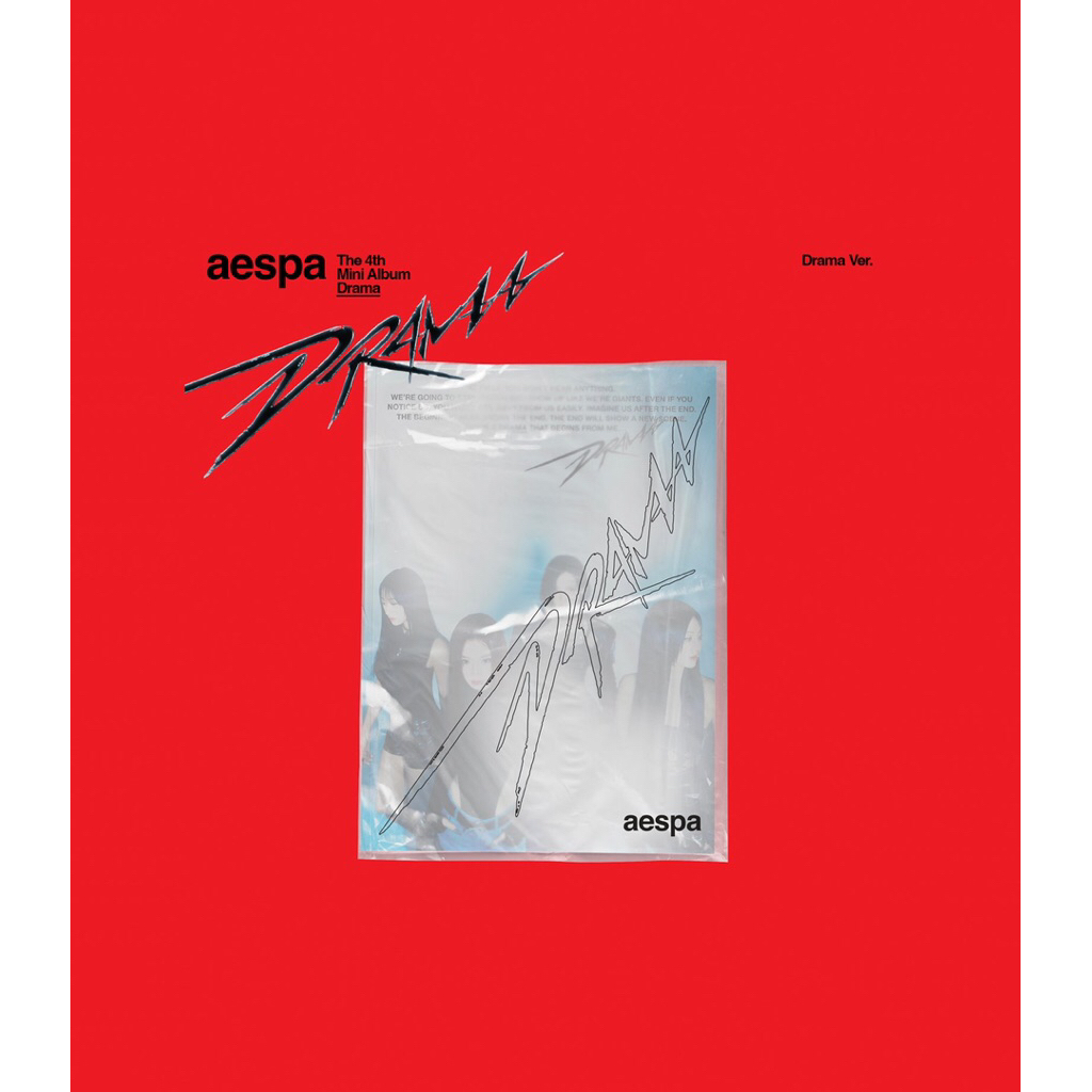 READY STOCK OFFICIAL AESPA DRAMA DRAMA VER