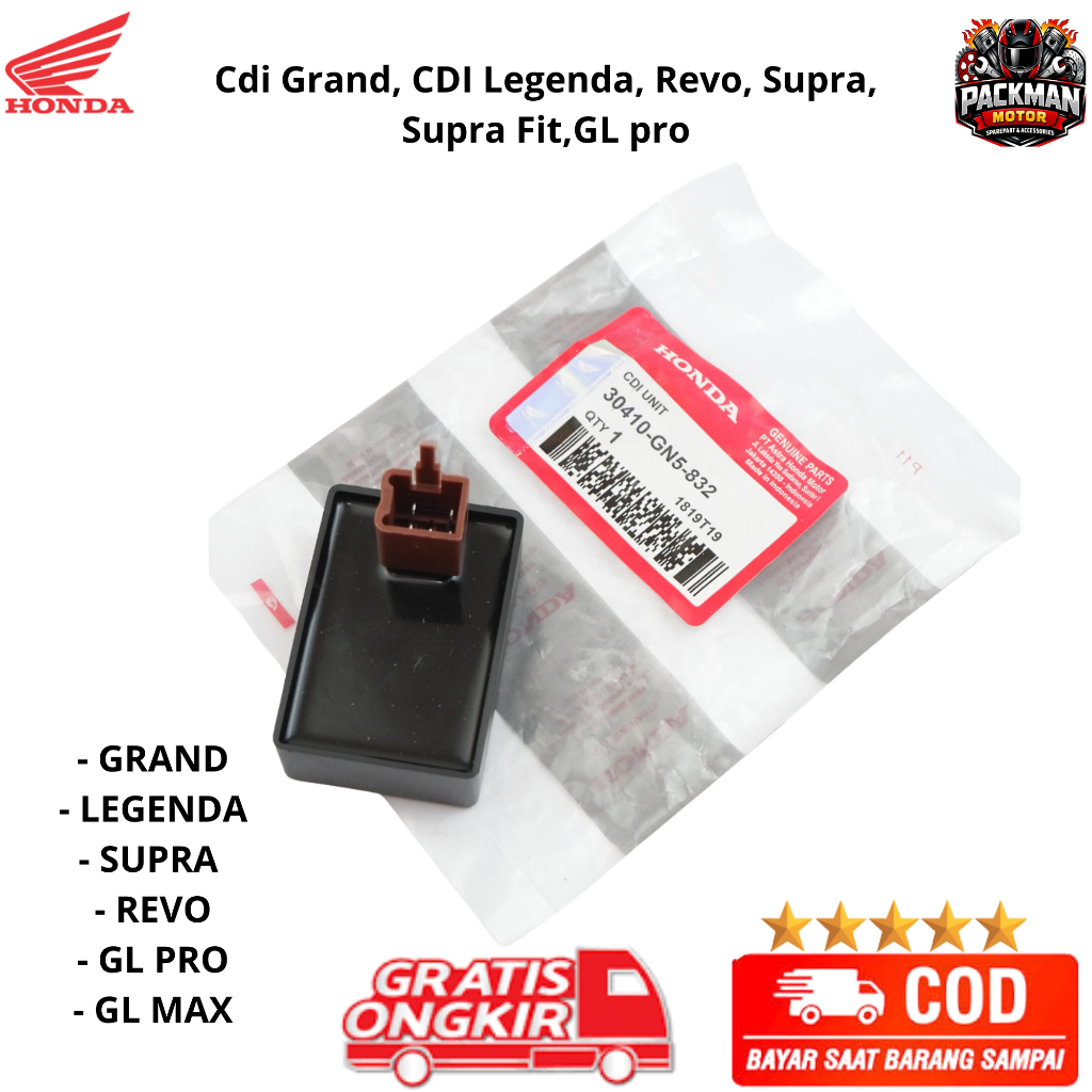 cdi supra lama - cdi astrea grand universal bebek GN5 ori Packman motor