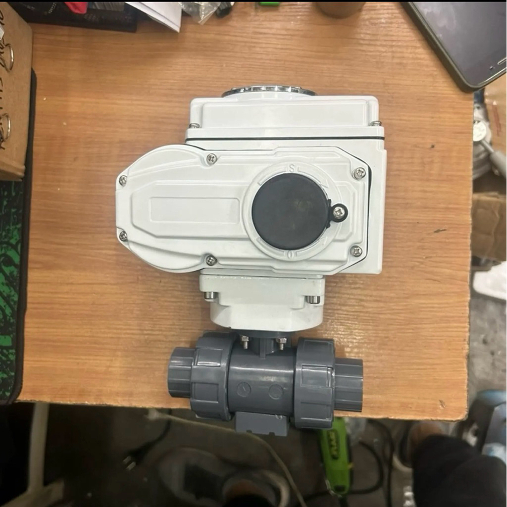 Motorized ball valve True union PVC 11/2” / Actuator motorized ball valve pvc 11/2”/True union motor