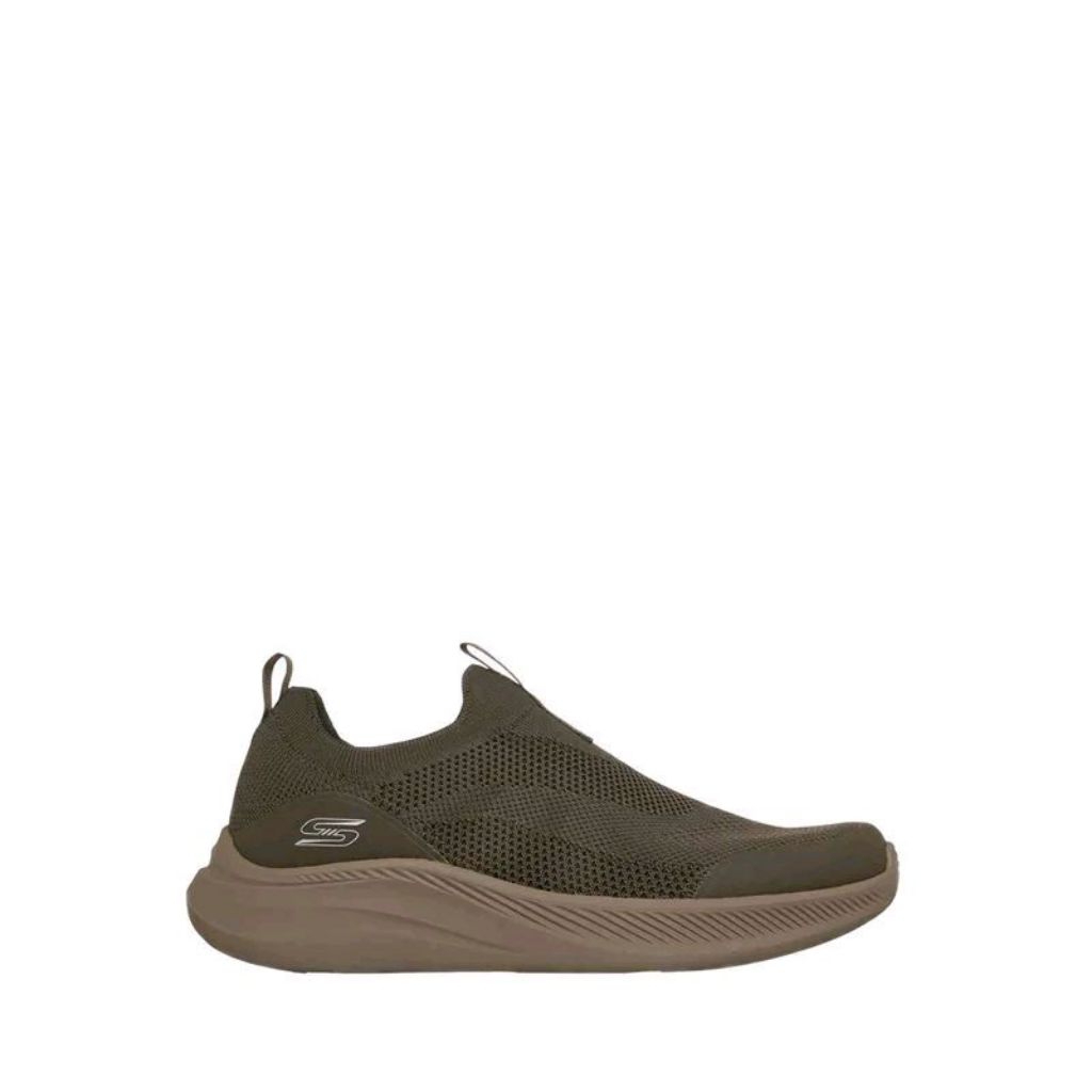 Skechers Bobs Moda Flex Sepatu Pria - Coklat - SKE118156BRN - Nyaman dan Fleksibel untuk Aktivitas S