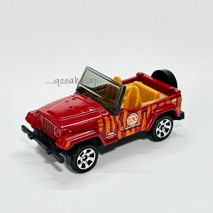 Matchbox Jeep Wrangler Zoo