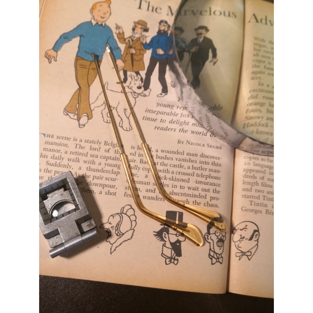 Part vintage asli jadul kacamata aviator riben bl L1632 Replacement Temple arm
