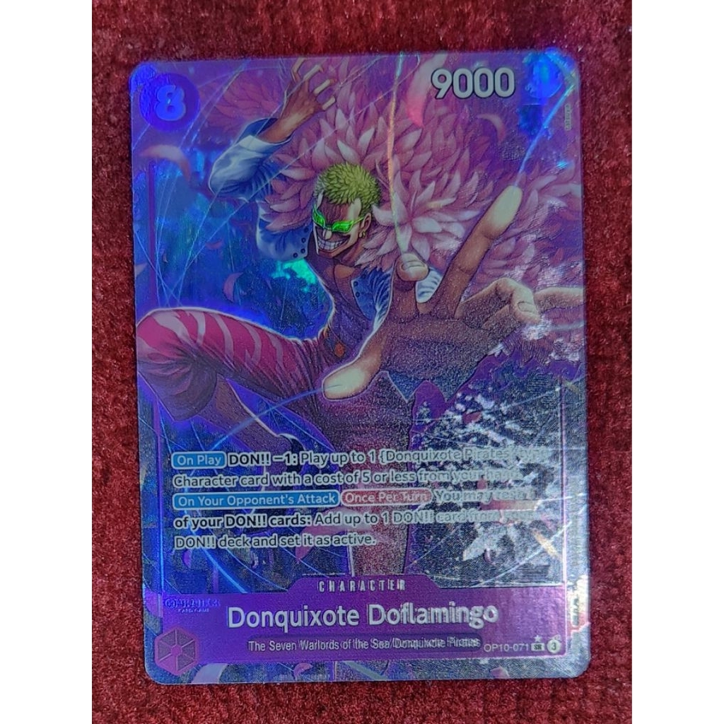 PSR Donquixote Doflamingo OP10-071 & Sec Sanji OP06-119