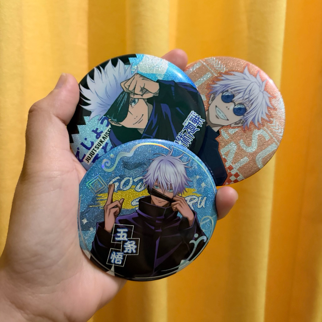 Pin Badge 75mm Jujutsu Kaisen - Gojo Satoru
