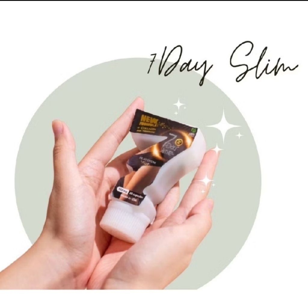 7 days slim platinum original isi 30 kapsul