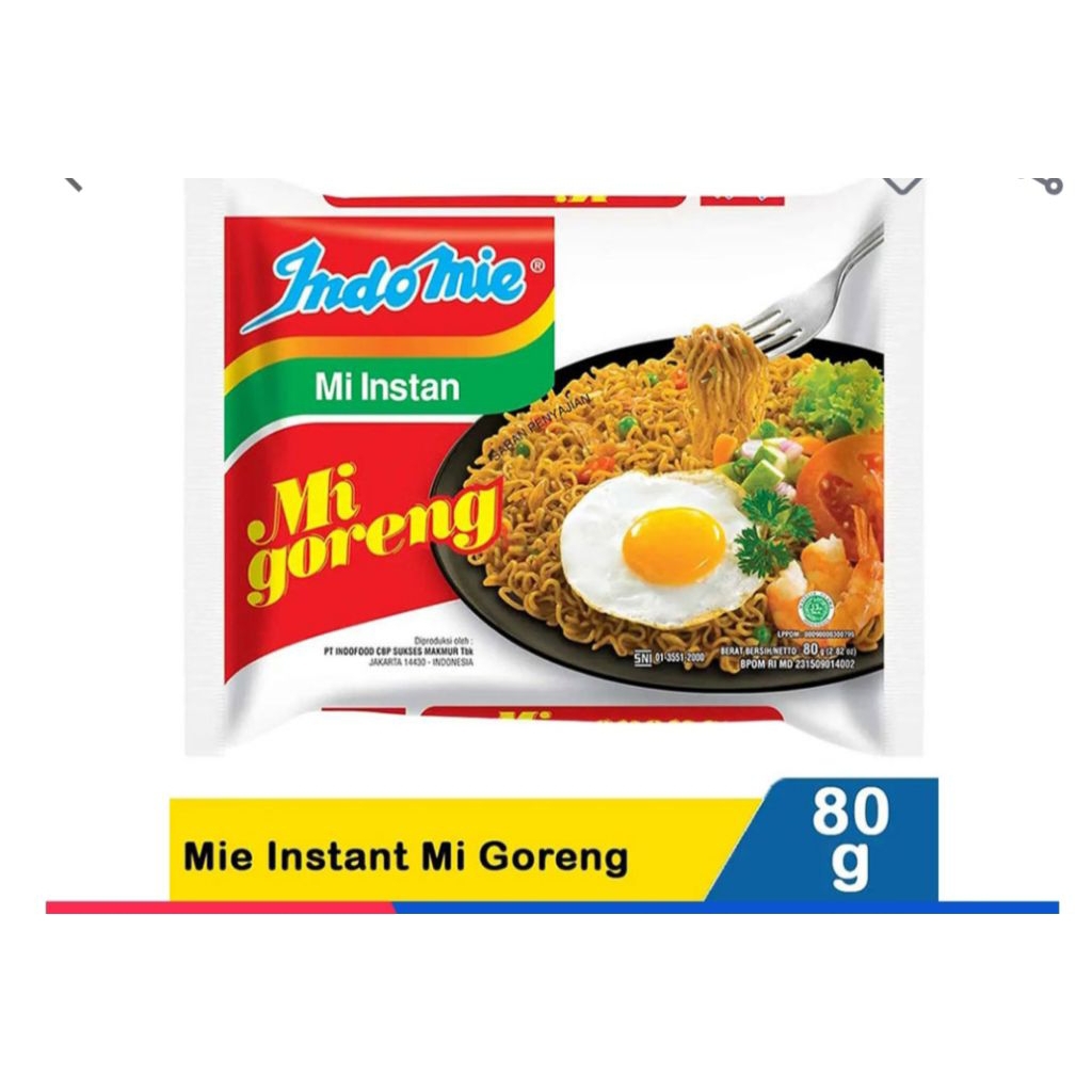 indomie goreng 1 dus