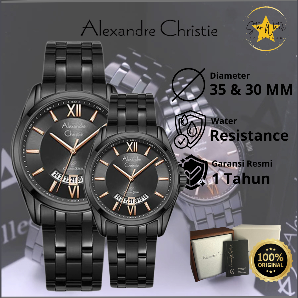 ALEXANDRE CHRISTIE 8673 COUPLE CLASSIC STEEL