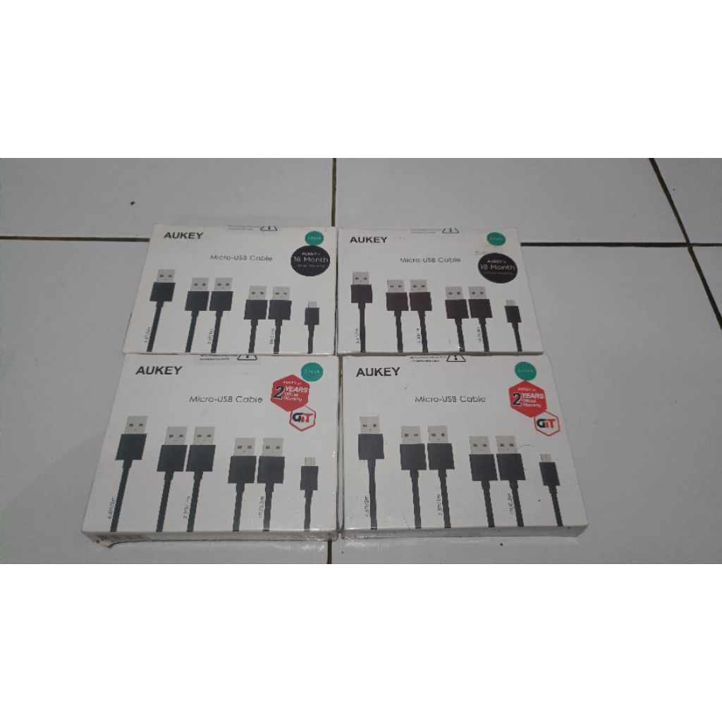 Aukey Kabel Data Micro USB Set/6