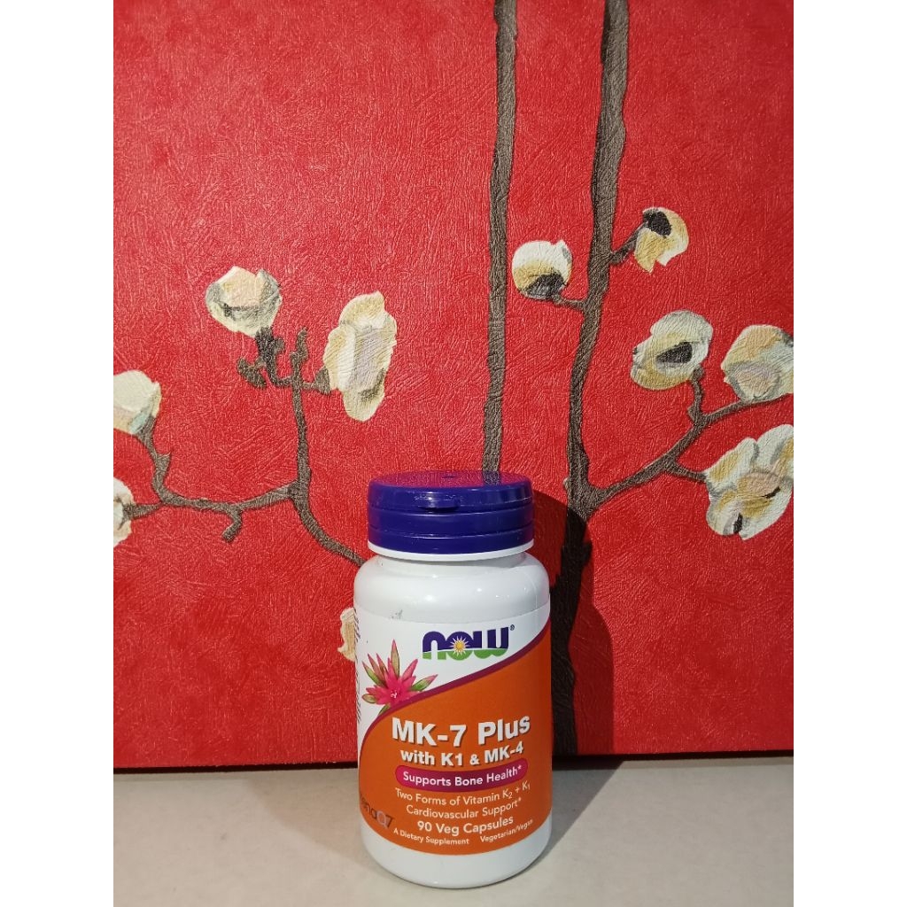 Now Vitamin MK7 Plus K1 K2 MK4 90 kapsul