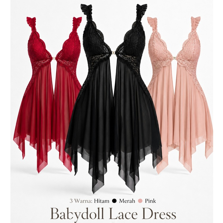 Lingerie Sexy Baju Tidur Lingery Seksi Baju Daster Dress Piyama Hot Tembus Pandang Wanita Dewasa Unt
