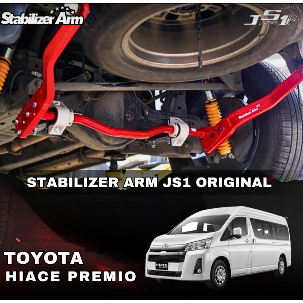 AKSESORIS JS1 STABILIZER ARM SWAYBAR BALANCE ARM TOYOTA HIACE PREMIO Original berkwalitas