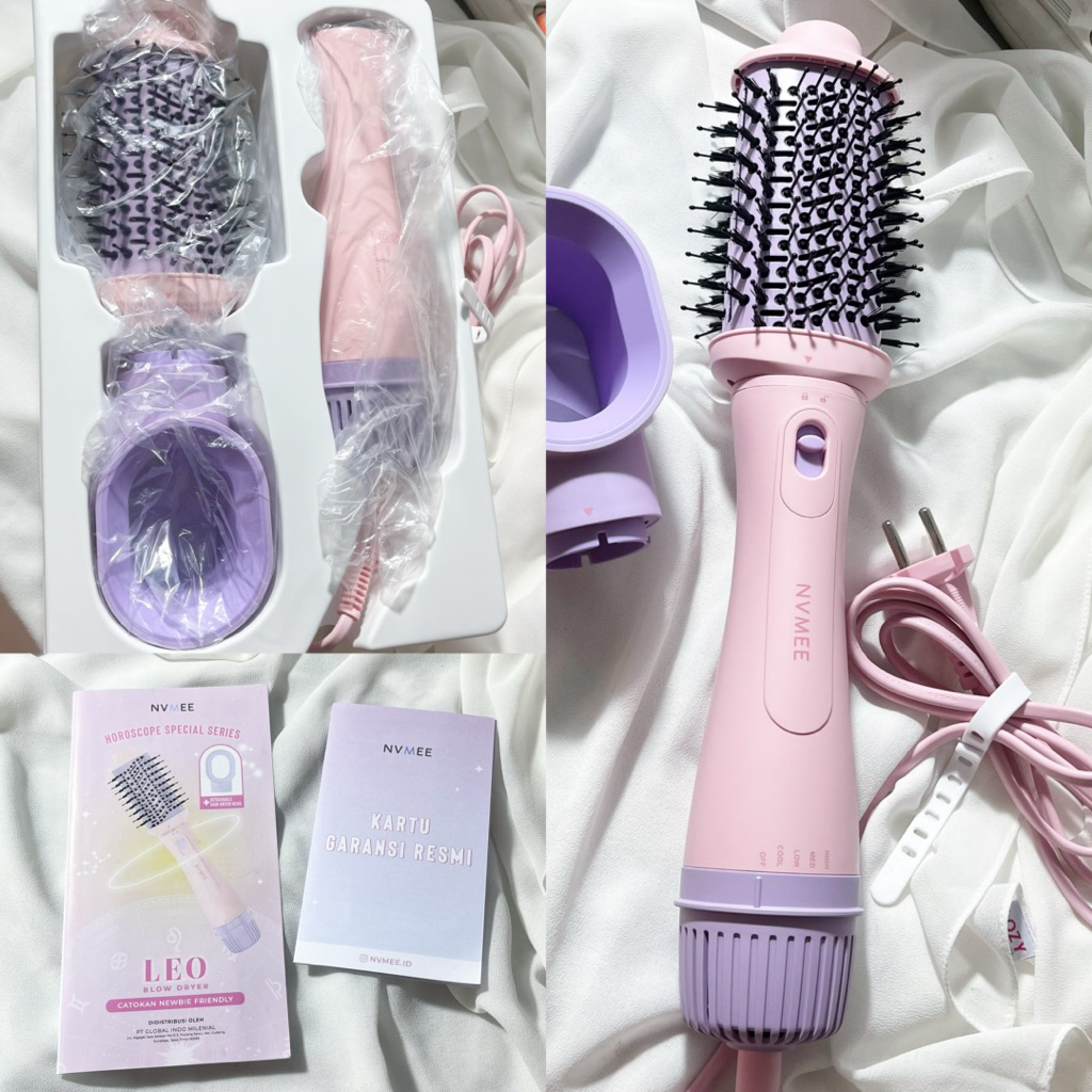 NVMEE Leo Blow Dryer Pengering 2 in 1 Horoscope Special Series Preloved