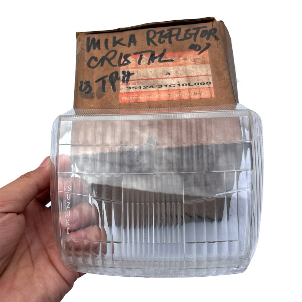 headlamp mika lampu depan Suzuki crystal crystal Original sgp baru