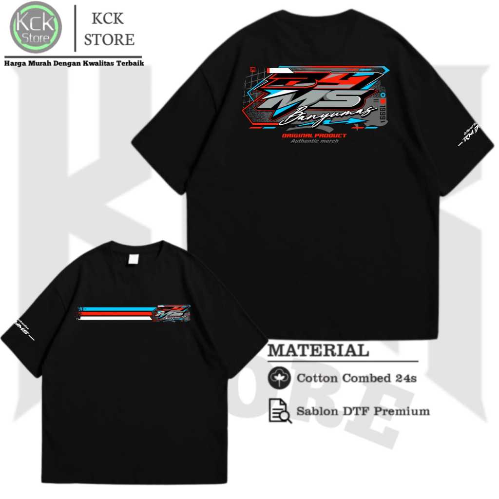 Kaos Truck Rm Banyumas V1 | Baju Distro Truck Driver RM T-shirt Pria Wanita Combed 24s Premium