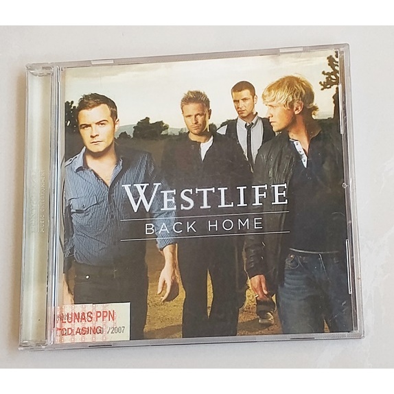 CD Westlife Back Home Original