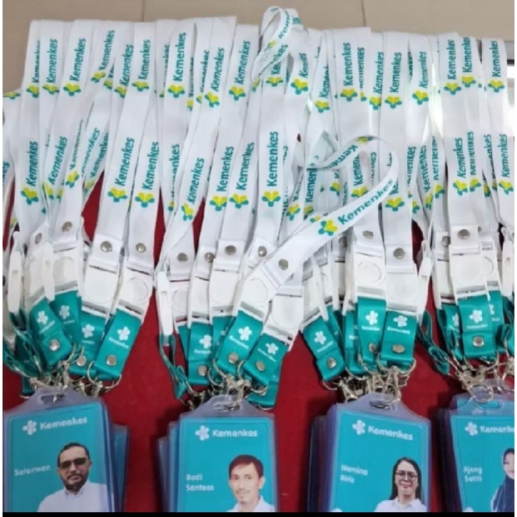 tali id card KEMENKES +TEMPAT (KEMENTERIAN KESEHATAN)