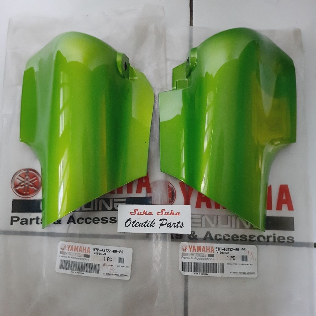 Cover Tutup Shock Spakbor Depan Jupiter Z Burhan Burung Hantu Hijau Ori Ygp l 5TP-F3122-00-P6 5TP-F3