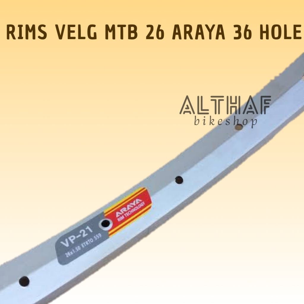 Rims Velg Araya MTB 26 Besi
