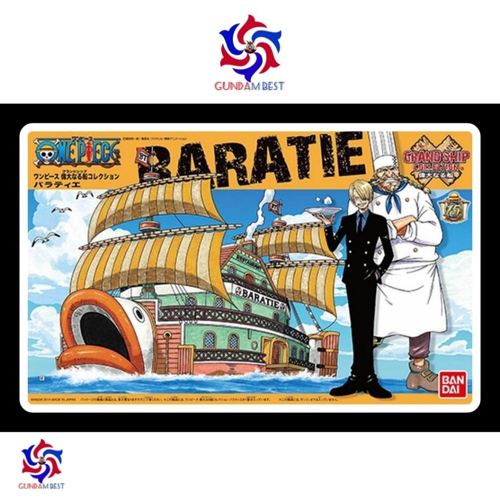 One Piece Plamo Baratie Bandai