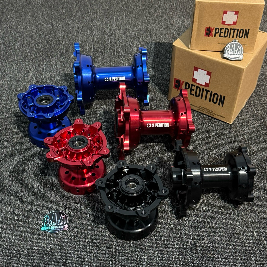 TROMOL CNC EXPEDITION WR CRF KLX DTRACKER SUPERMOTO 36 HOLE / wheelset Velg lidi jari ban lingkaran 