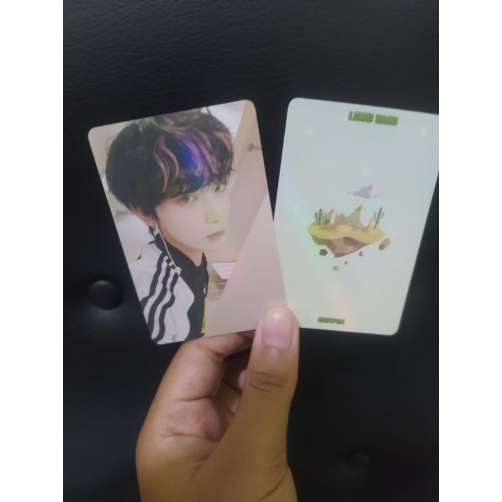 Photocard Sunoo Enhypen hologram unofficial satuan