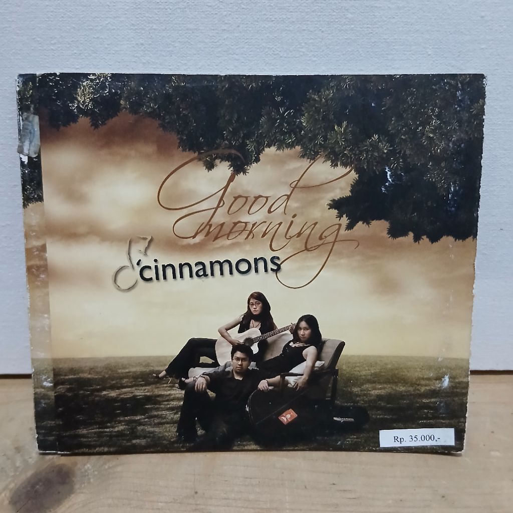 KASET CD ORIGINAL D'CINNAMONS 2006 ALBUM GOOD MORNING