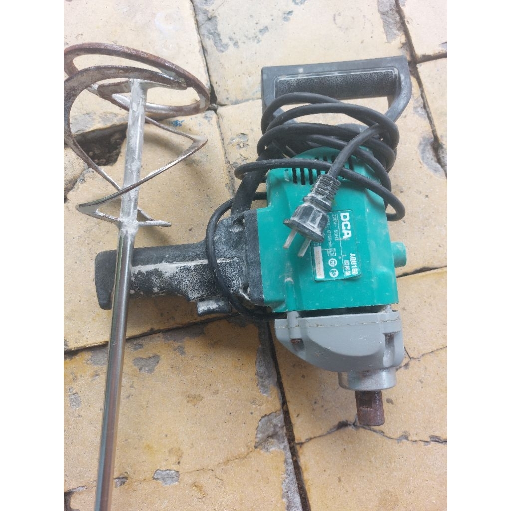 bor mixer pengaduk acian