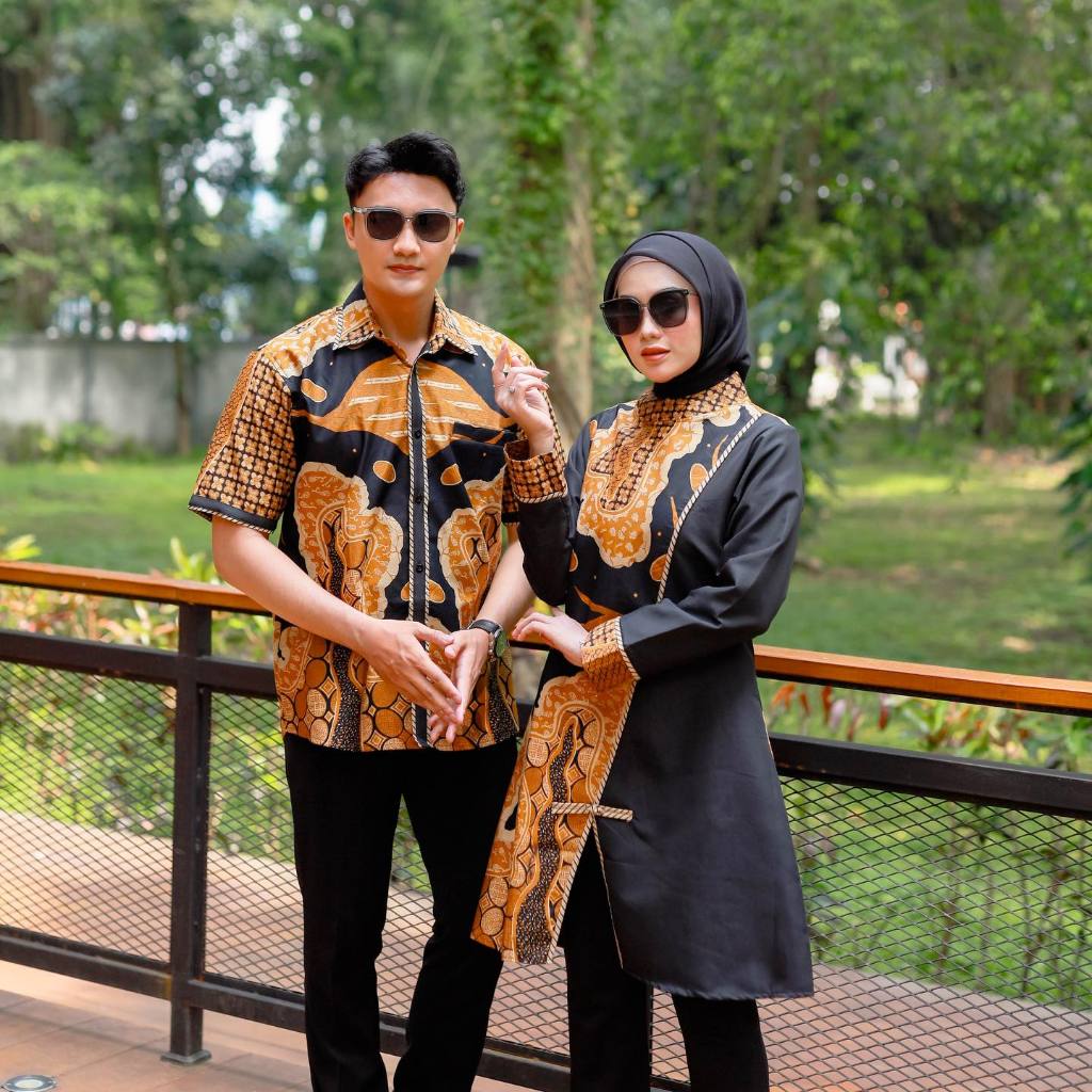 Benang Raja Batik Couple Primis Lapis Trikot Asmara Kawung ( SARIMBIT DAPAT DIBELI TERPISAH )