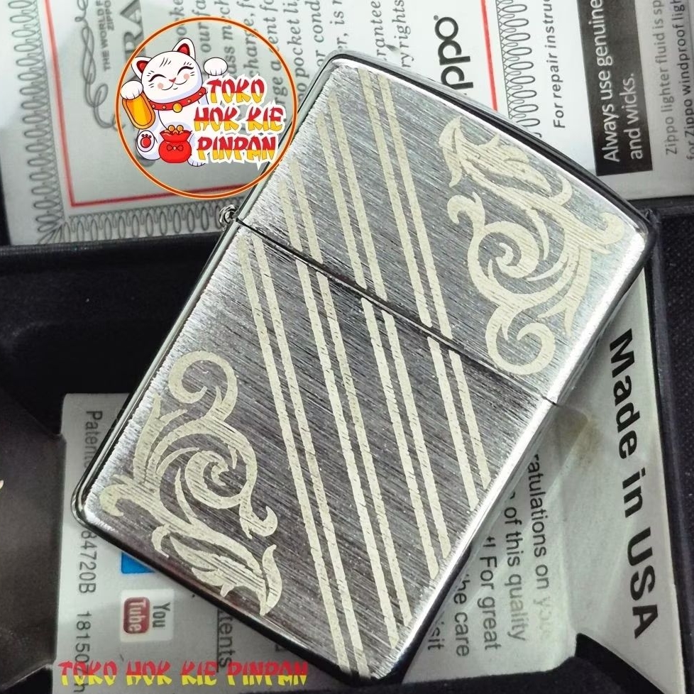Korek zippo motif batik bisa request custom gambar foto logo club komunitas perusahaan bisa tambah n