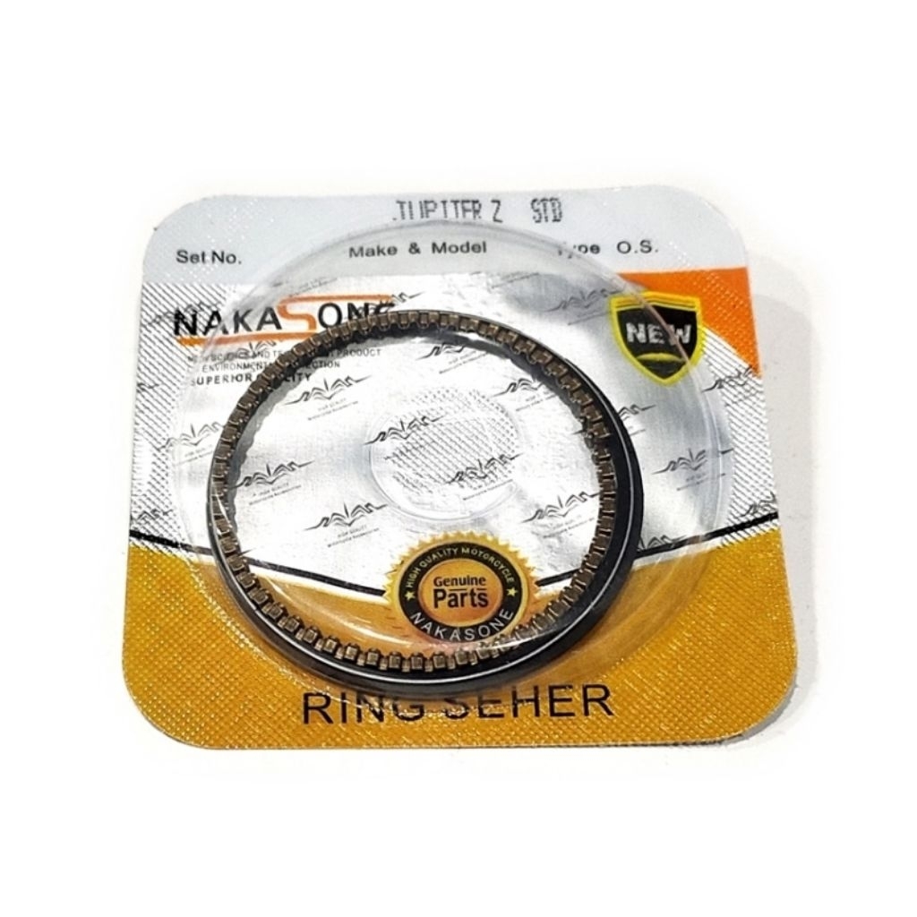 RING SEHER/RING PISTON STANDAR UNTUK JUPITER-Z ORIGINAL NAKASONE KWALITAS JAPAN