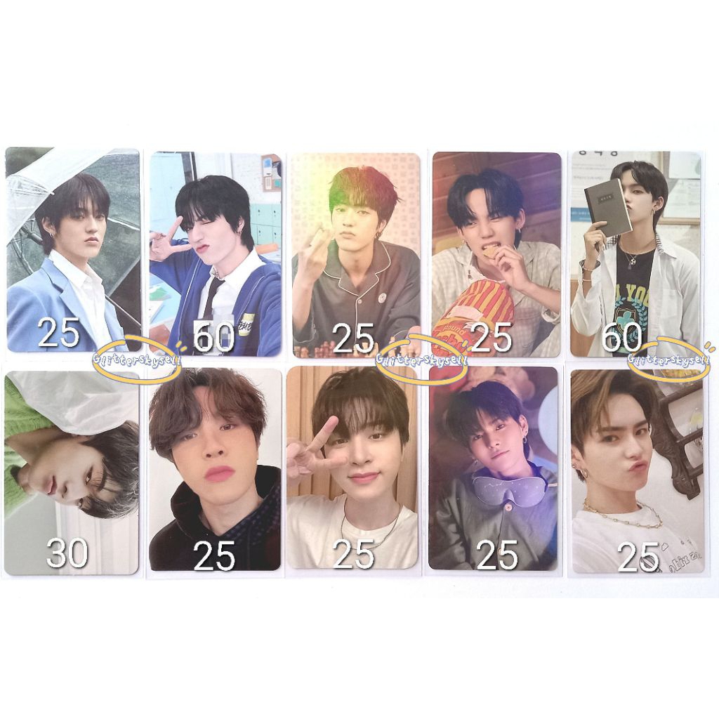 [JNE/POS] Photocard Official Treasure Haruto Hyunsuk Yoshi Junghwan 2nd Magazine Ongredients School 
