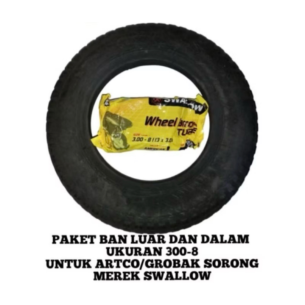 BAN ARTCO GROBAK SORONG SWALLOW BAN DALAM ARTCO SWALLOW  DAN BAN LUAR ARTCO SWALLOW