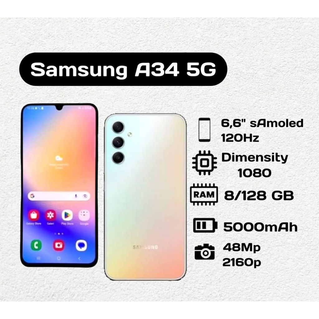 Samsung Galaxy A34 5G 8/128 GB Second