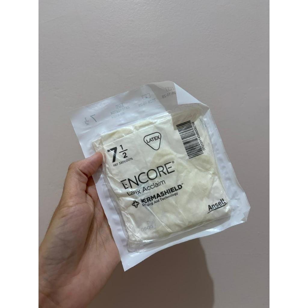 Encore Sarung Tangan Latex Sterile / Sarung Tangan Bedah Steril