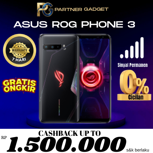 Asus Rog Phone 3 12/256Gb Second Resmi Original TAM