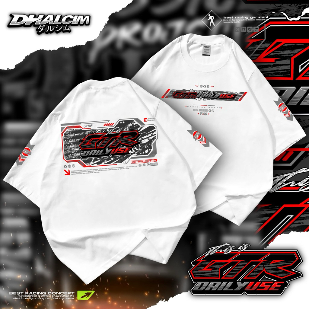KAOS DISTRO SUPRA GTR 150 DAILYUSE FUL COTTON 24S, KAOS GTR DAILYUSE, KAOS GTR GANK, KAOS SUPRA GTR 